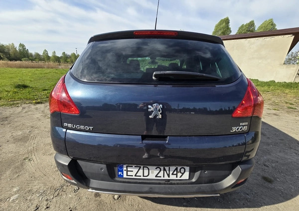 Peugeot 3008 cena 33500 przebieg: 173531, rok produkcji 2012 z Zelów małe 254